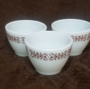 3~Anchor Hocking Copper Filigree